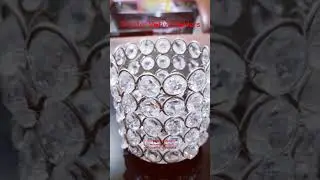 Crystal & Pearl Votive Holders Contact us to purchase #wholesale #retail #giftshop #homedecor #shop