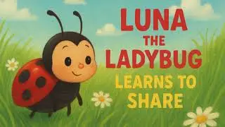 Luna Learns to Share🐞 | Bedtime Stories for Kids | Toddler Storytime Fun | Sharing is Caring