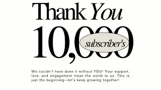 10K sub live