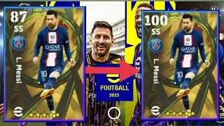 NEW EVENT MESSI HIGHLIGHT CARD PSG.....100 COIN SPEEN..#efootball #foryou #youtube #messi