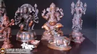 Hindu Brass Statues, Hindu Gods Brass Statues from India