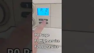 Vaillant EcoTec Plus - Service mode