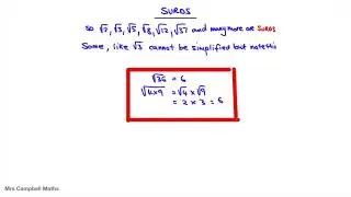 Simplifying Surds