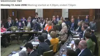 UK Debate on Foreign Aid, Part One, June 13, 2016