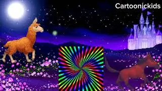 Stampede Tiger Cow running in the jungle |Cartoonickids