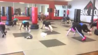 Kickboxing Class at Peak Body Plano