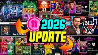 15x Free Epie, eFootball 2026! All New Final Updates, Large-Scale Maintenance, Free Coins Campaign..