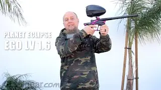 Пейнтбольный маркер Planet Eclipse Ego LV 1.6 &mdash; видео стрельбы