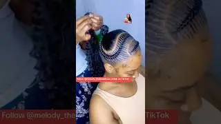 Stitch braid ponytail #hairstyle #hair #haircare #shorts #viralvideo #viralshort #trend