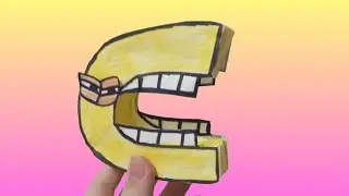 Paper Craft | English Alphabet Lore C | Mike Salcedo's Alphabet Lore 