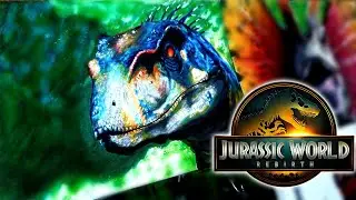 Drawing Dinosaurs from Jurassic World: Rebirth!!! Part 3