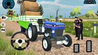 New Tractor Driving Simulator Games 2026 | Indian Farming Tractor Offroad Drive | Android GamePlay