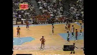 Feb 1987 - Virgina Cavaliers at North Carolina Tar Heels (Final Moments)