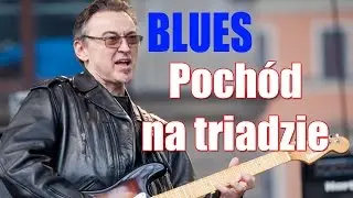 Nauka bluesa na gitarze cz. 3 - Poch&oacute;d akord&oacute;w na triadzie - Leszek Cichoński