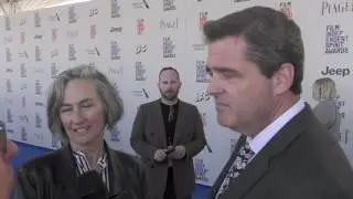 2017 Spirit Awards Red Carpet - Carpet Chat with Josh Welsh & Mary Sweeney