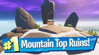 Emote as Thor at Mountain Top Ruins Location - Fortnite Battle Royale