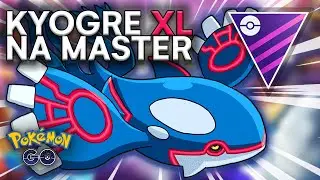 KYOGRE XL QUEBRANDO O META DA MASTER LEAGUE!