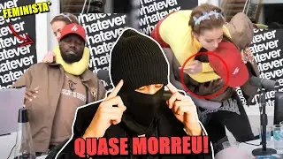 FEMINISTA ATACANDO HOMEM EM PODCAST E PASSANDO VERGONHA