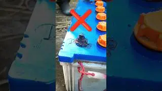 How to repair battery's Terminal #repairing #battery #shorts