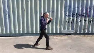 BWMA tutorial.  Rear hand straight punching