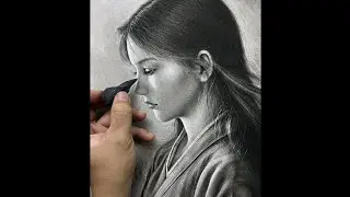 &ldquo;The Beauty of Charcoal ✏️Light Sculpted from Darkness! 