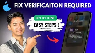How To Fix Verification Required On App Store !
