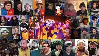 THE AMAZING DIGITAL CIRCUS - Ep 7: Beach Episode Reaction Mashup