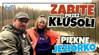 Łowimy na PRZEKŁUSOWANYM jeziorze. Czy będzie ryba? I opuszczona szopa w lesie.