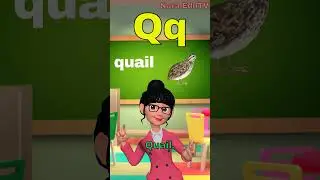 Letter Qq! | Sound and Vocabulary | Phonics | Alphabet