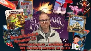 Monatsrückblick NOVMEBER 25 - der Klassiker kassiert sie ALLE!!!