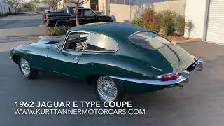 1962 JAGUAR E-TYPE COUPE. SERIES ONE, 3.8 LITERS.