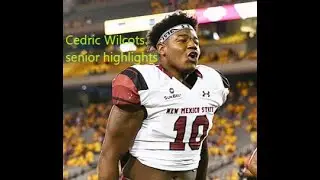 Cedric Wilcots senior highlights - new Winnipeg Blue Bomber!