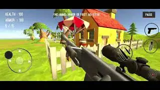 Monster Killing City Shooting First 5 Levels
