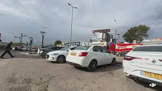 DJI Osmo Action 6 after rain drive. Cloudy weather. Car front hood camera  mount. As dashcam test.