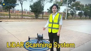 Aluminum Alloy LiDAR Scanning System UAV 500kv High Accuracy