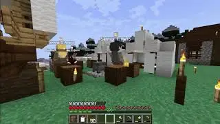 Minecolonies Ep 16 gathering stuff to build residence
