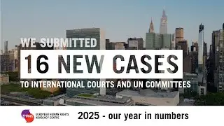 EHRAC - 2025 - our year in numbers