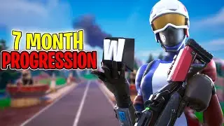 7-месячный прогресс по игре с клавиатурой и мышью в Fortnite! (СОВЕТЫ)