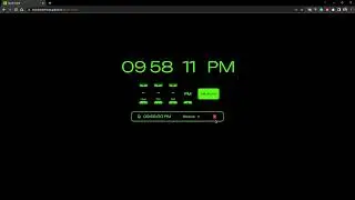 Alarm Clock Project || Coding Ninjas ||
