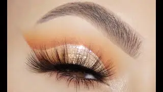 COLOURPOP ORANGE YOU GLAD PALETTE EYE LOOK TUTORIAL