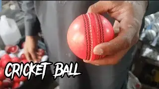 How Cricket Balls Are Made | Cricket Ball Making Mass Production Process