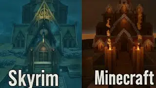 Skyrim&rsquo;s Whiterun But in Minecraft &ndash; Full Build Timelapse
