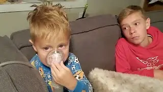HE SICK AND CAN'T BREATHE!!