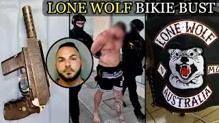 Major Police Raids Expose Lone Wolf Bikie Operation: Drugs, Guns, & Money Laundering