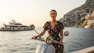 A Slow Afternoon by the Italian Sea 🌊 Coastal Calm Music
