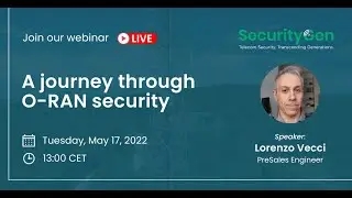 A Journey to O-RAN Security