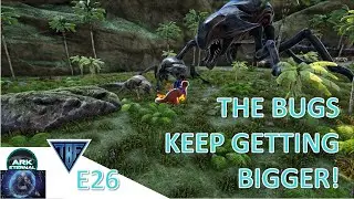 Glacial Tower and Face Eating Horse!!  Ark Eternal Genomes E26 Ark Survival Evolved Modded