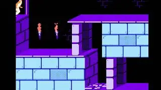 Prince of Persia (NES) - Level 1 without sword, but...