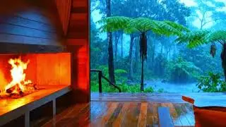 Som de Chuva para Dormir &agrave; Noite 🌧️ | ASMR Relaxante para Sono Profundo