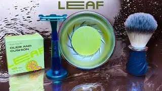 Today&rsquo;s SOTD and Review of Leaf Shaving&rsquo;s Zesty Soap Lather Bowl & Brush set #longislandshaving